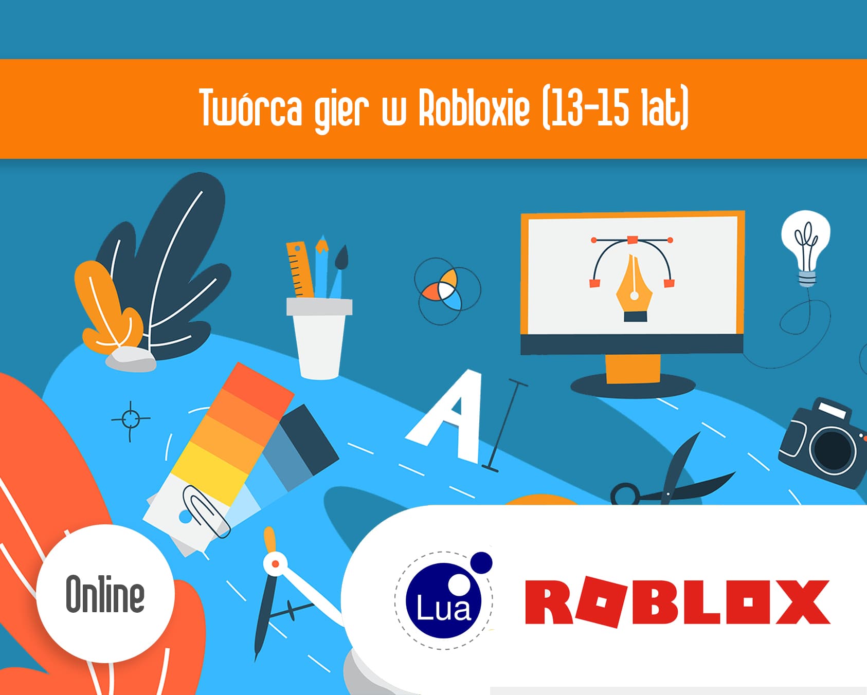 Online course - Game developer in ROBLOX (5 meetings)