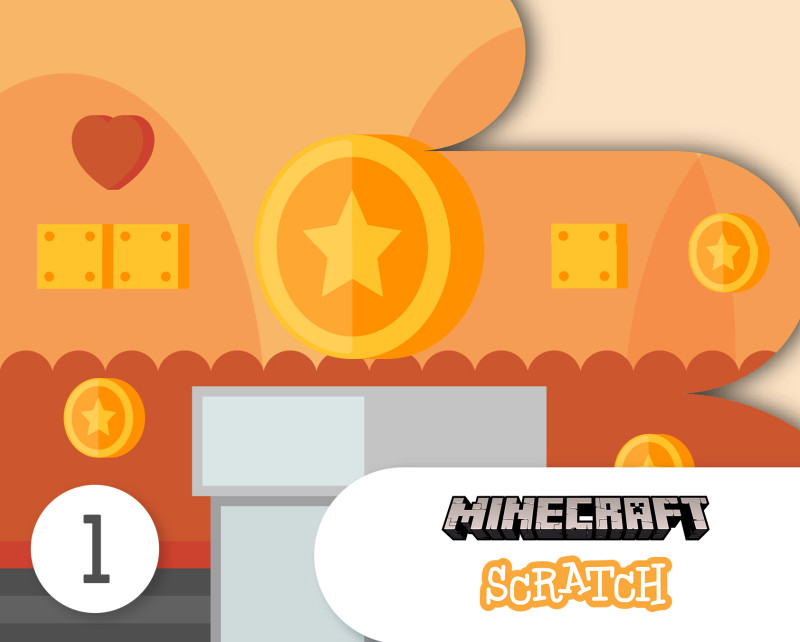 Basics of Creating Games Level 1 Online (Scratch & Minecraft)